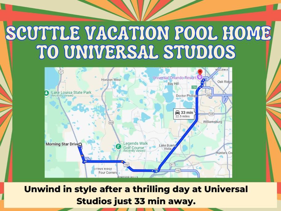Scuttle Vacation Pool Home Wspa Orlando Exterior foto