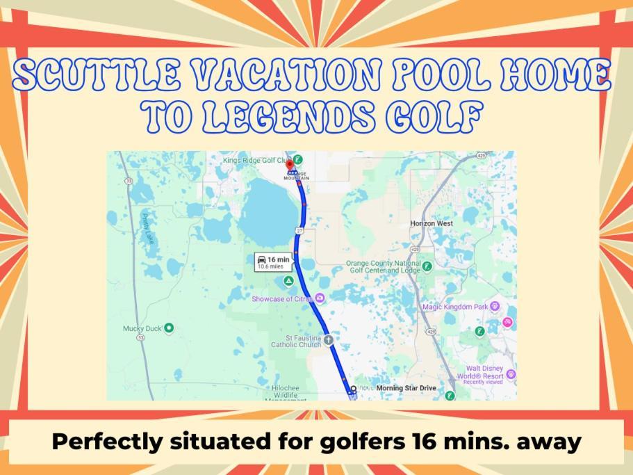 Scuttle Vacation Pool Home Wspa Orlando Exterior foto