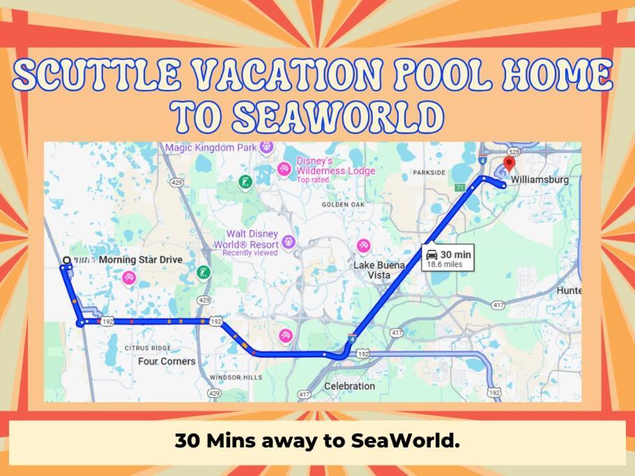 Scuttle Vacation Pool Home Wspa Orlando Exterior foto